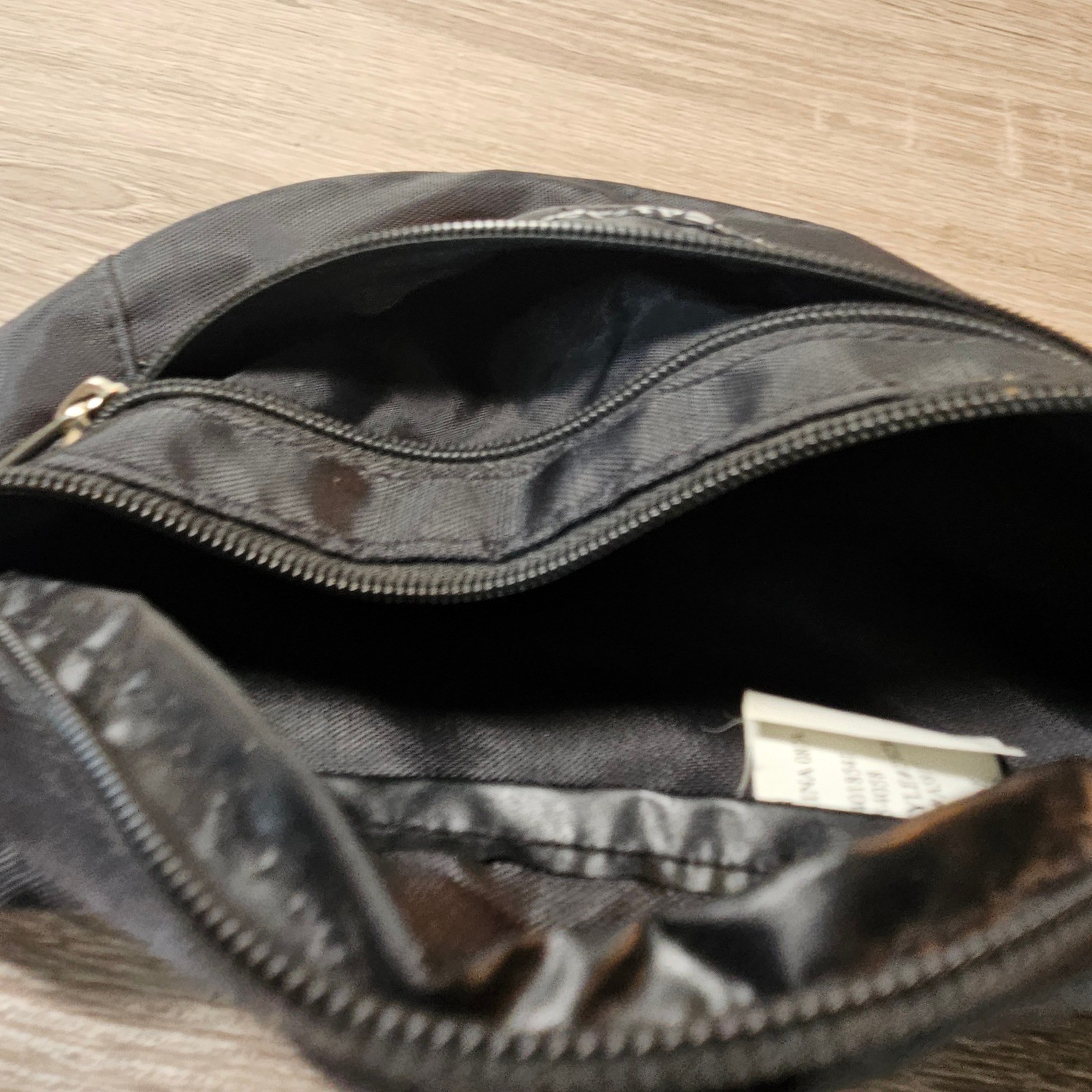 Vintage 90’s Eastsport Outdoor Company Waist Bag / Fanny Pack 3 Pocket Black Y2K