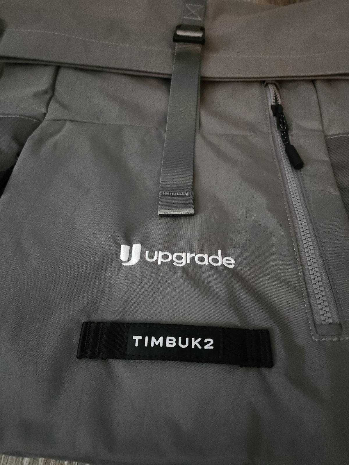 NWT Timbuk2 Tuck 15″ Computer Backpack Gray Upgrade Logo