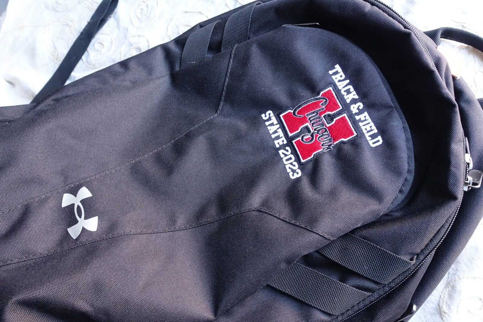 Under Armour Storm Hustle 5.0 Team Backpack – Track & Field Chargers State 2023
