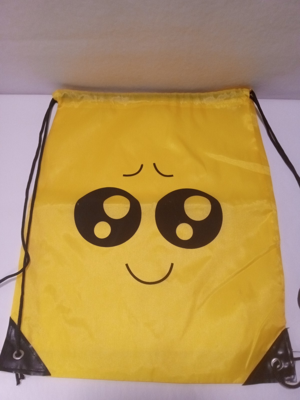 Emoji Bag for Kids Boys and Girls Halloween Drawstring Backpack for School