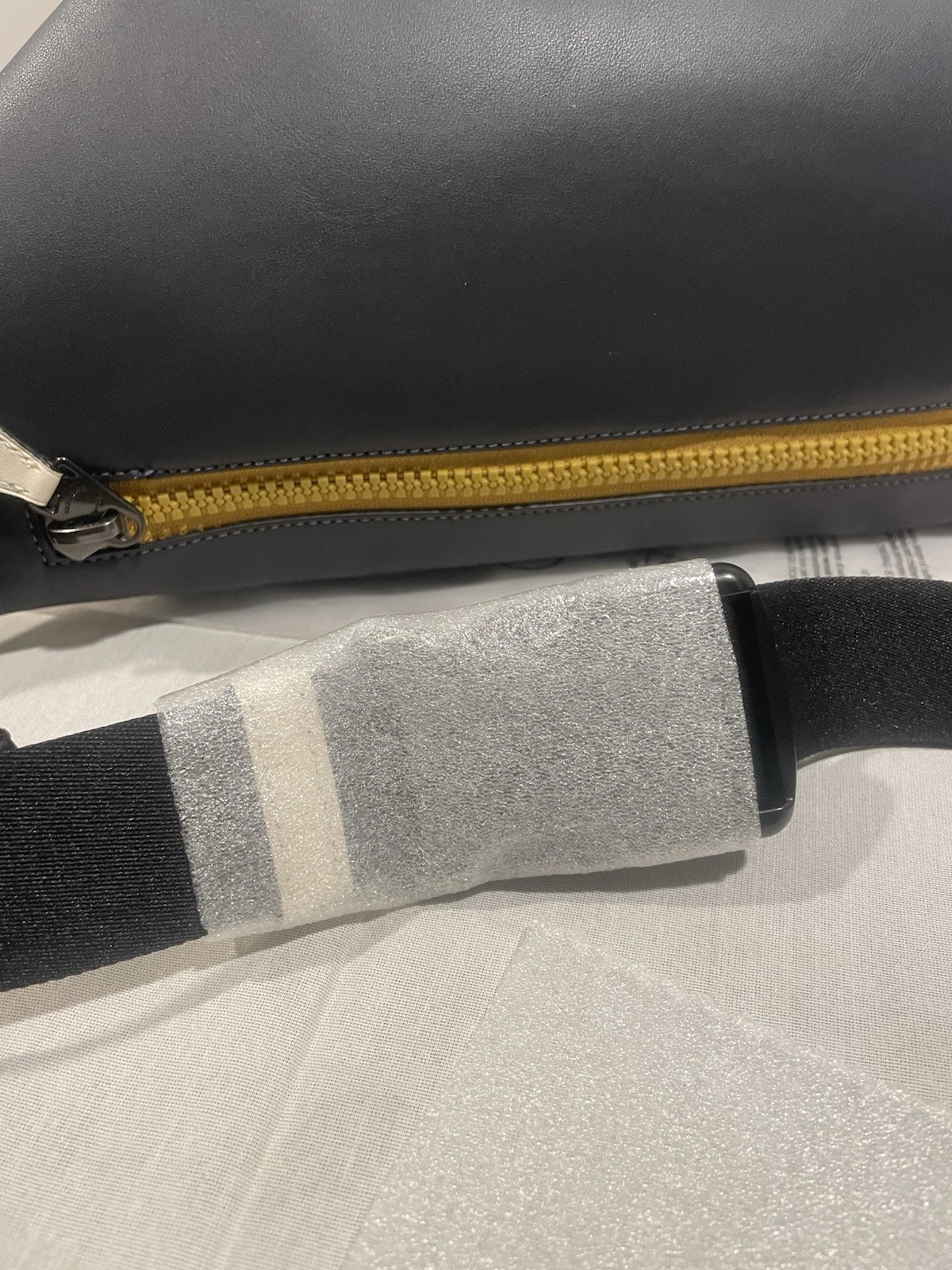 New COACH Track Belt Bag With Quilting And Coach Stamp Leather