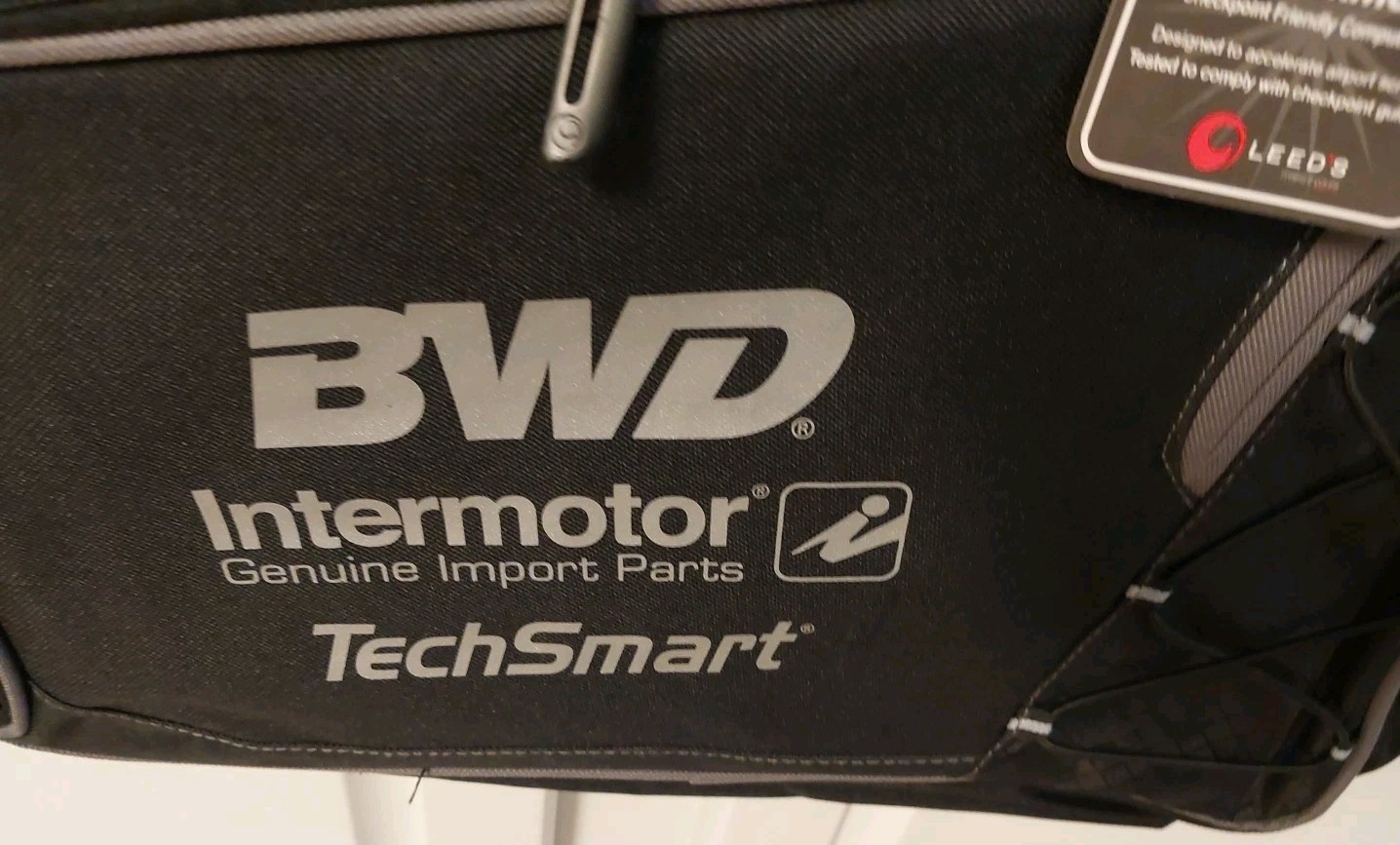 Leed’s BWD Intermotor Black Laptop Messenger Canvas Bag Shoulder Hand Crossbody