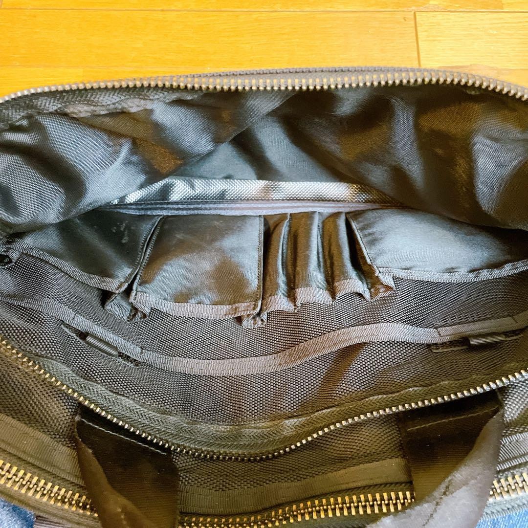 PORTER YOSHIDA HEAT 2WAY Briefcase Business Bag Black made in Japan Authentic