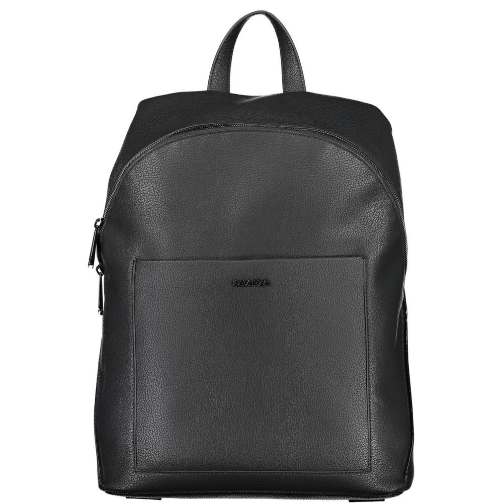 Calvin Klein Nero Poliestere Men Backpack 100% Authentic