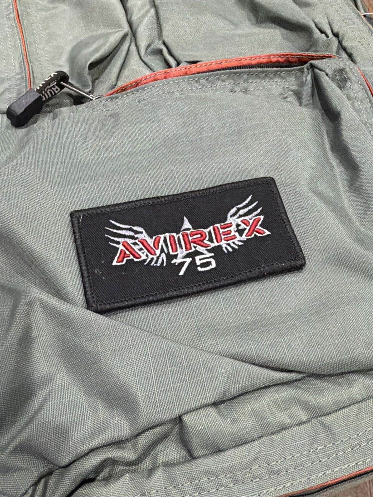 SAMPLE AVIREX U.S.A Aviator Nylon Shoulder Messenger Bag #AVX3328 Made In USA