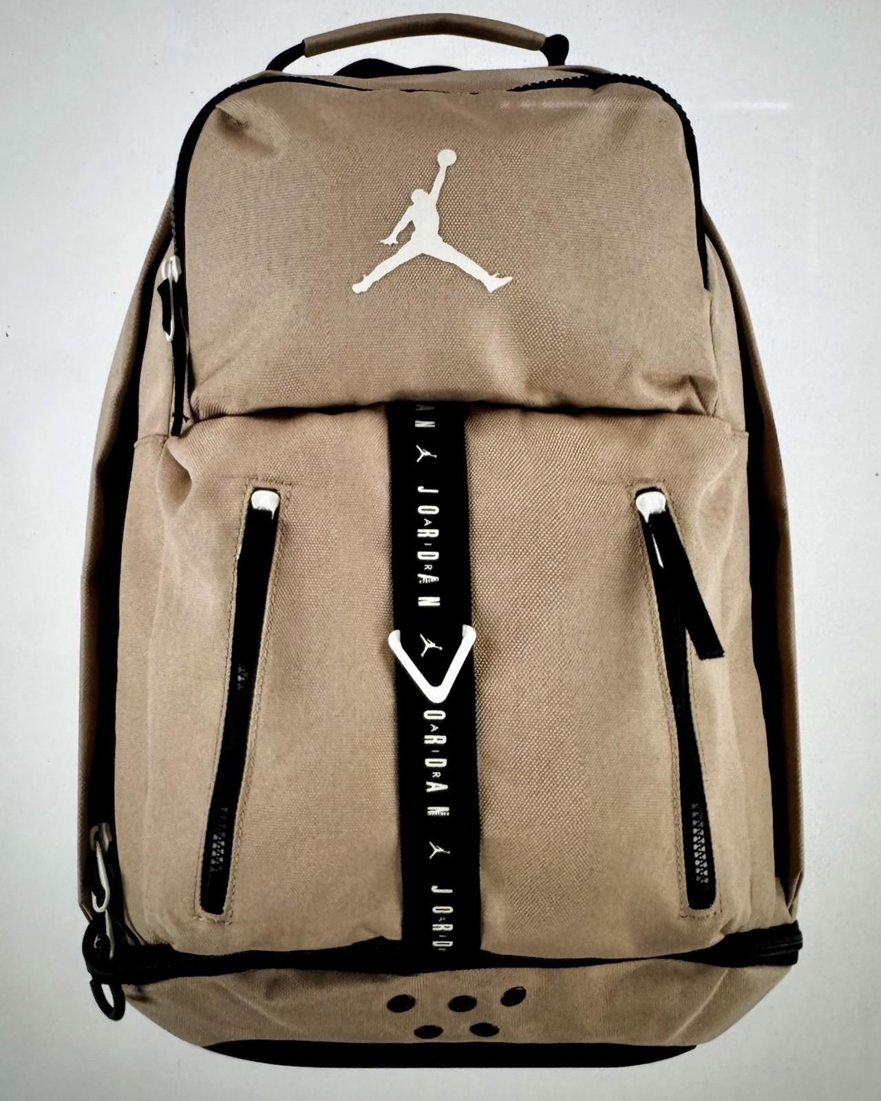Nike Air Jordan Sports Bagpack 25L Legend MD Brown Large Style #9A0743-XA3