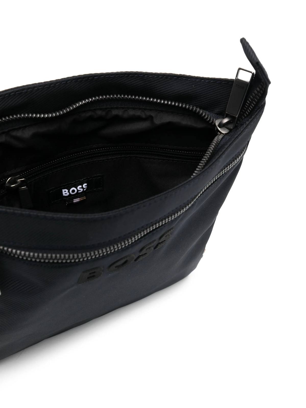 HUGO BOSS CATCH Logo Envelope Crossbody BAG in MIDNIGHT BLUE