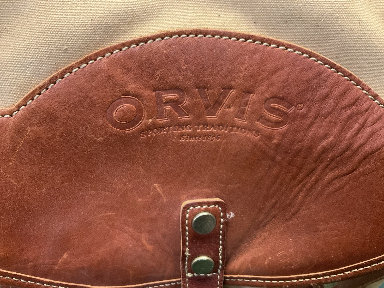 Orvis Battenkill Leather & Canvas Backpack