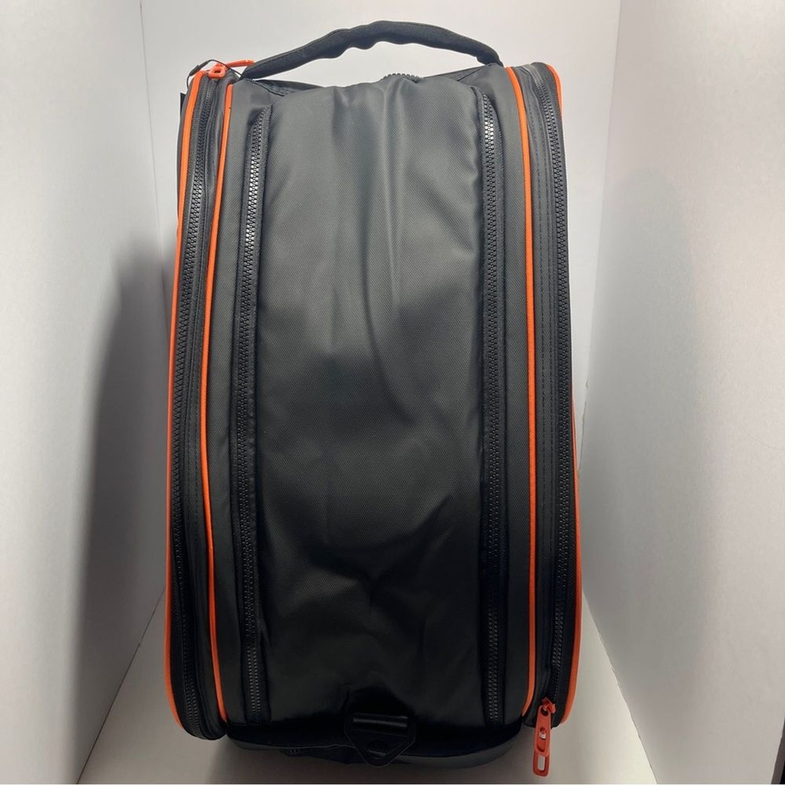 Black and Orange Men’s Large Atley James Duffle Bag