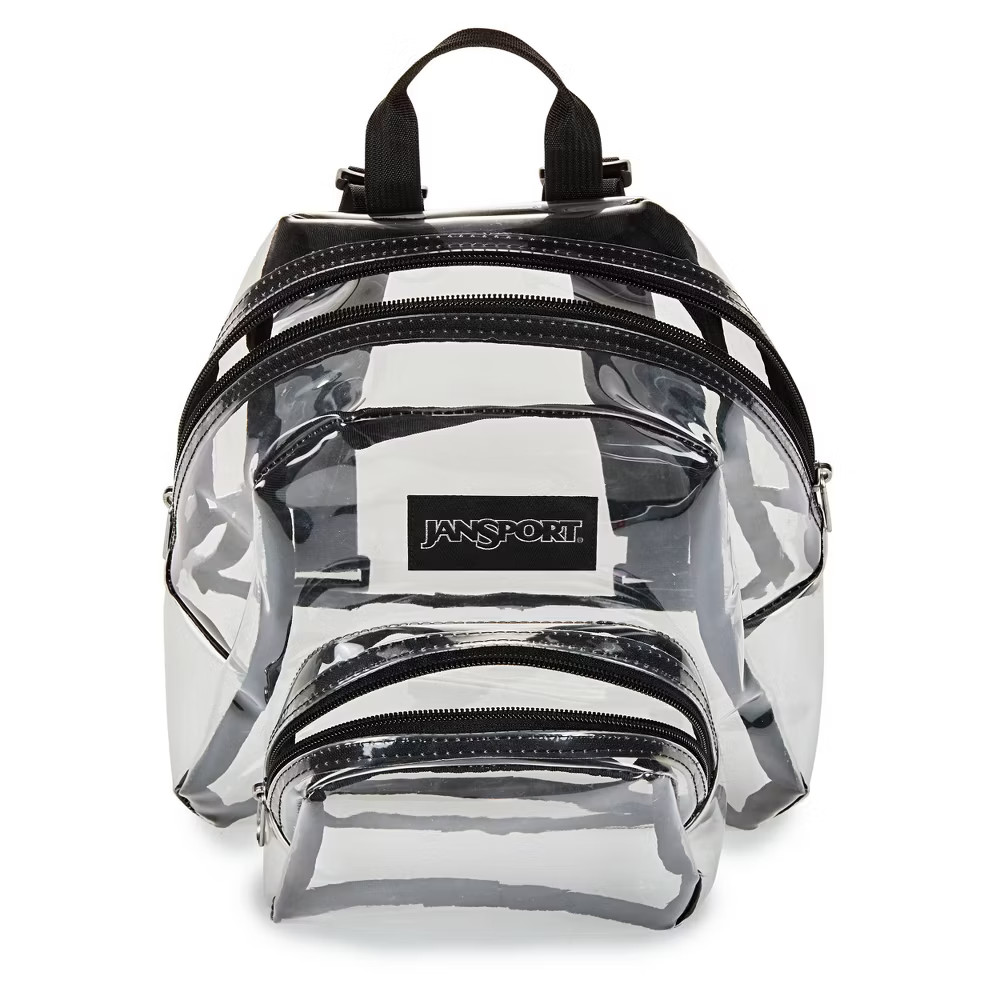 JanSport Clear Mini Shoulder Bag – Black