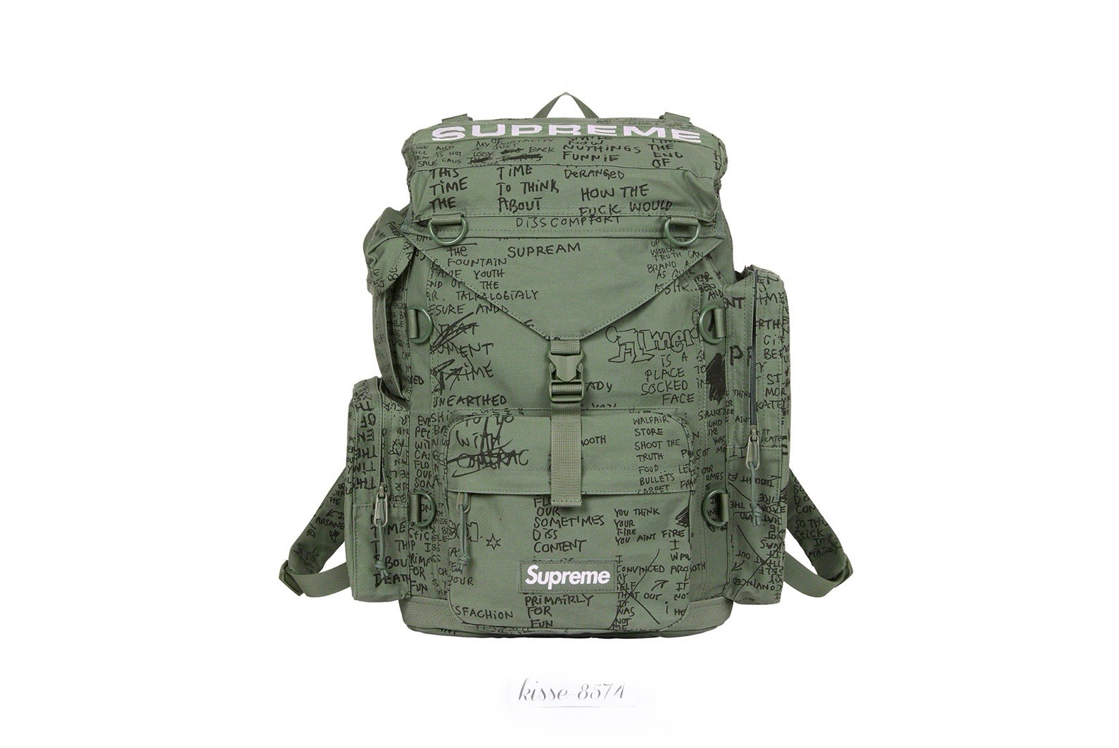 Supreme SS23 Military Field Backpack Olive Green Rare