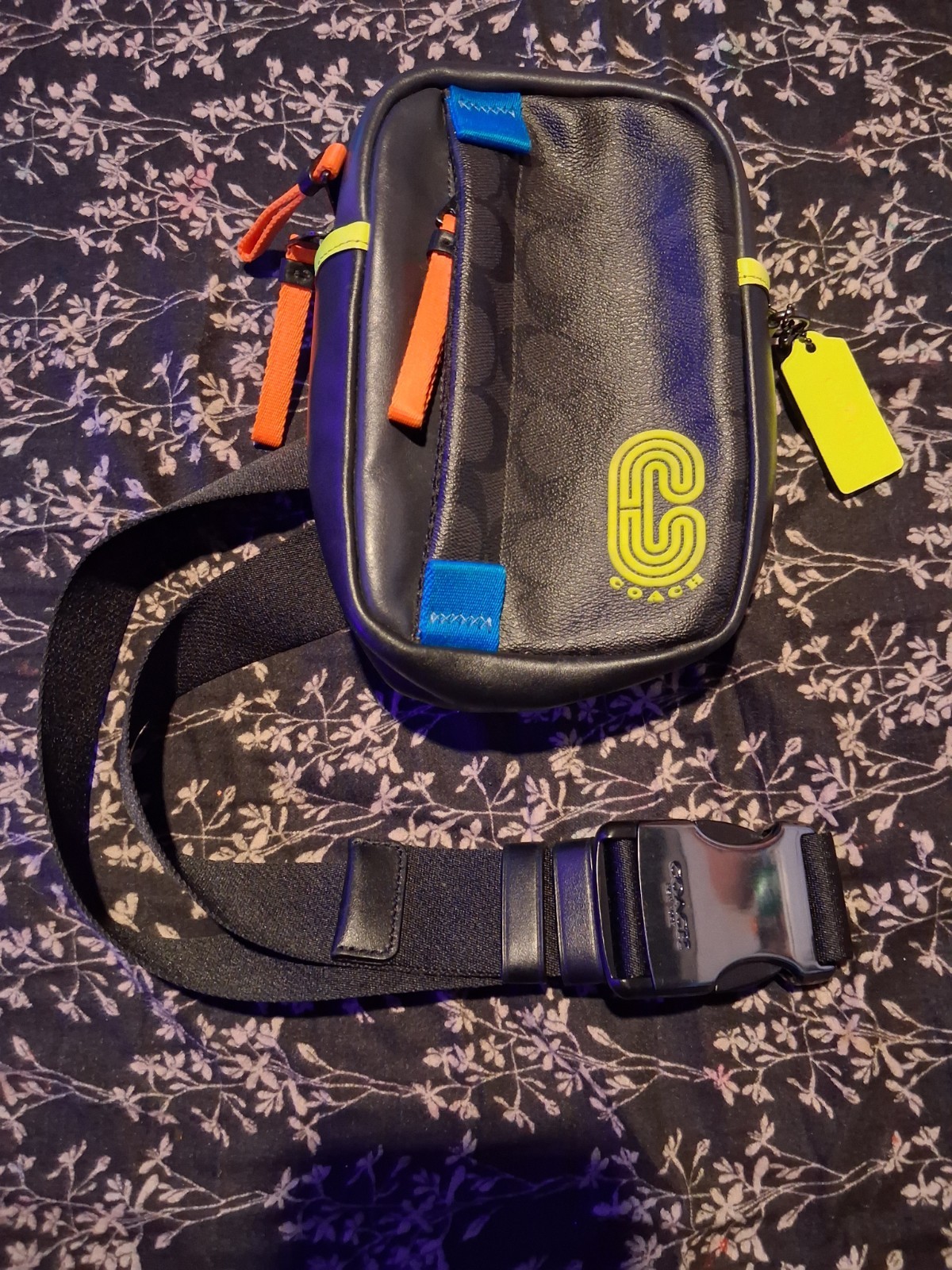 coach mens crossbody bag leather