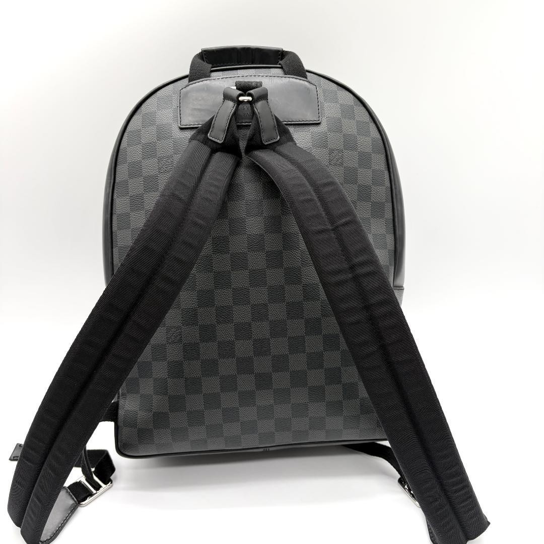 LOUIS VUITTON LV SHW Josh Backpack N41473 Damier Graphite Black