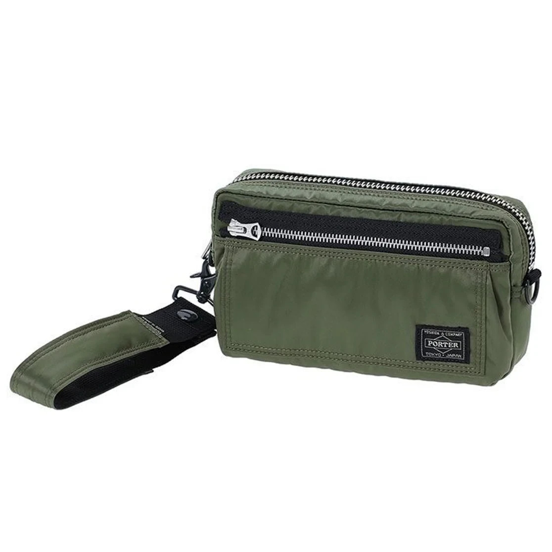 PORTER PX Tanker Utility Pouch 376-16897 Sage Green Yoshida & Co.
