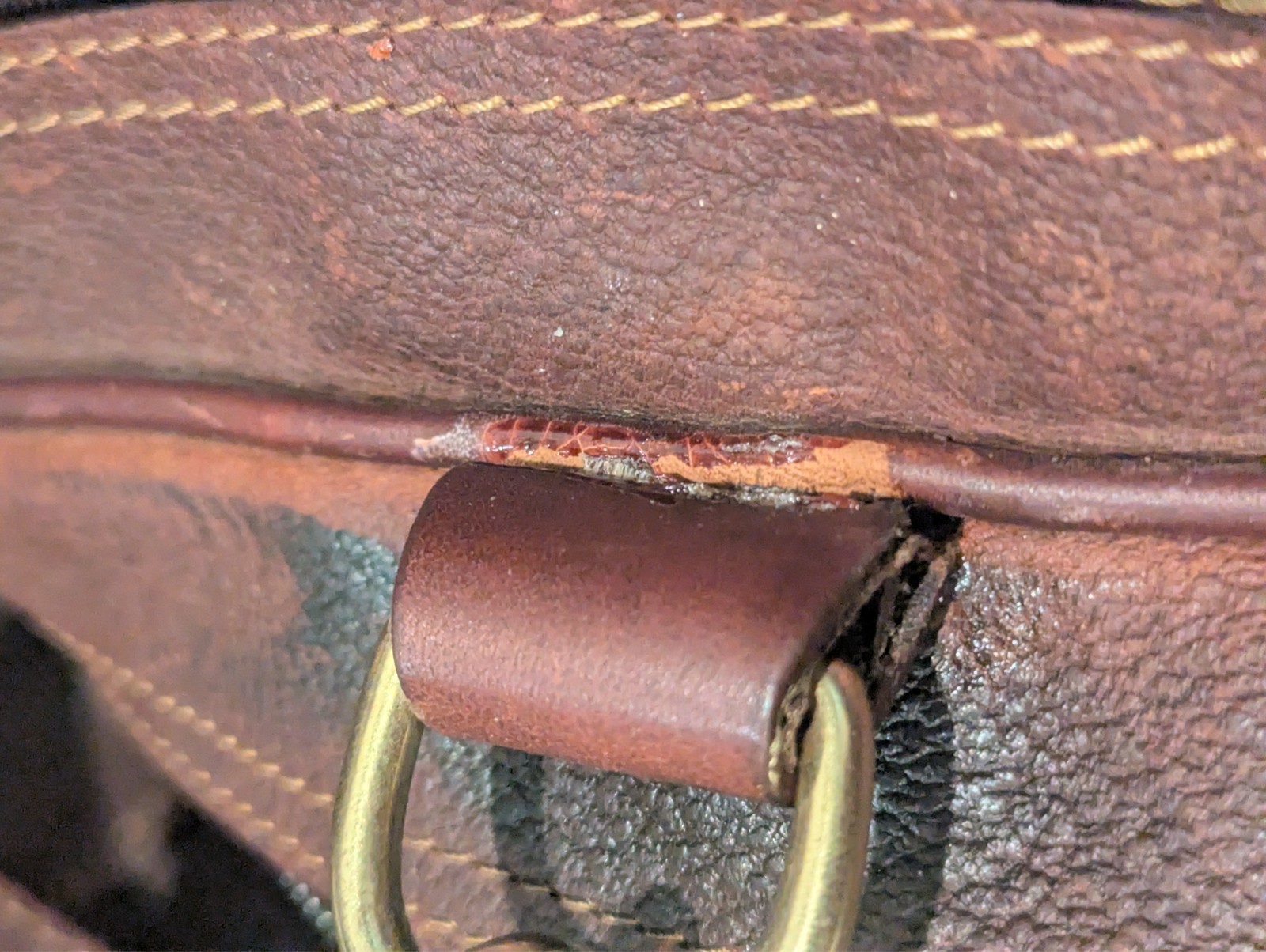 VINTAGE Orvis PREMIUM Full Leather Duffle Travel Bag