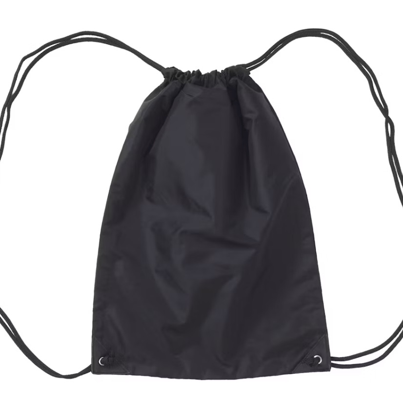 NWT Supreme x Jordan Drawstring Bag – Black