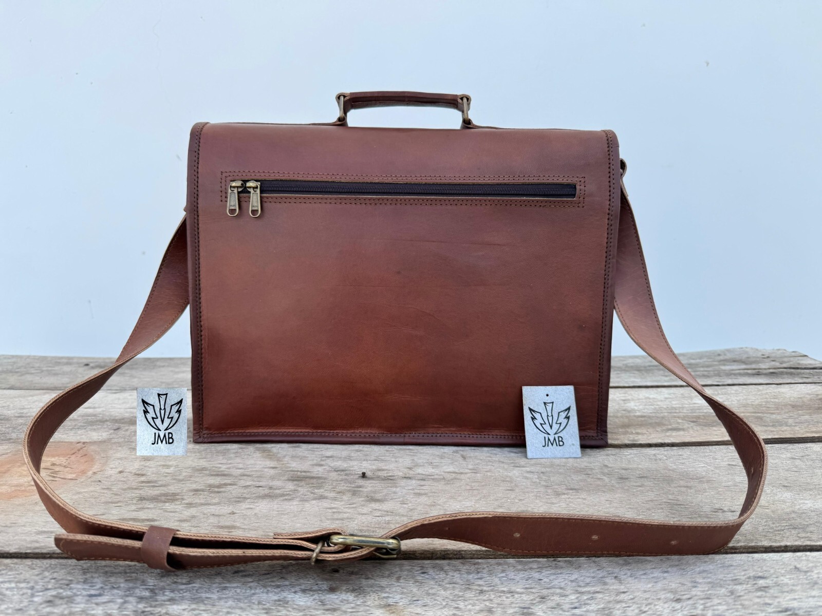 Genuine Men’s Handmade Leather Backpack Bag Travel Laptop New Rucksack