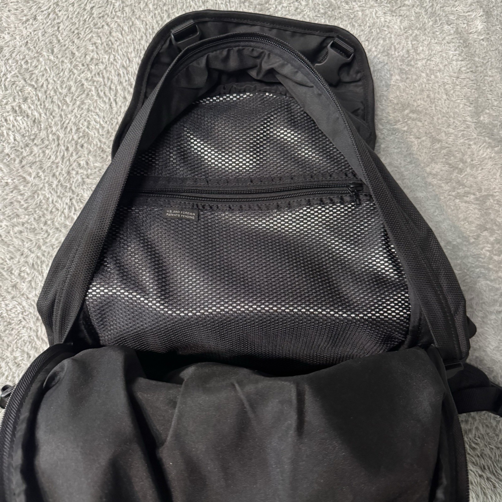 Tumi T2 Black Ballistic Nylon Backpack