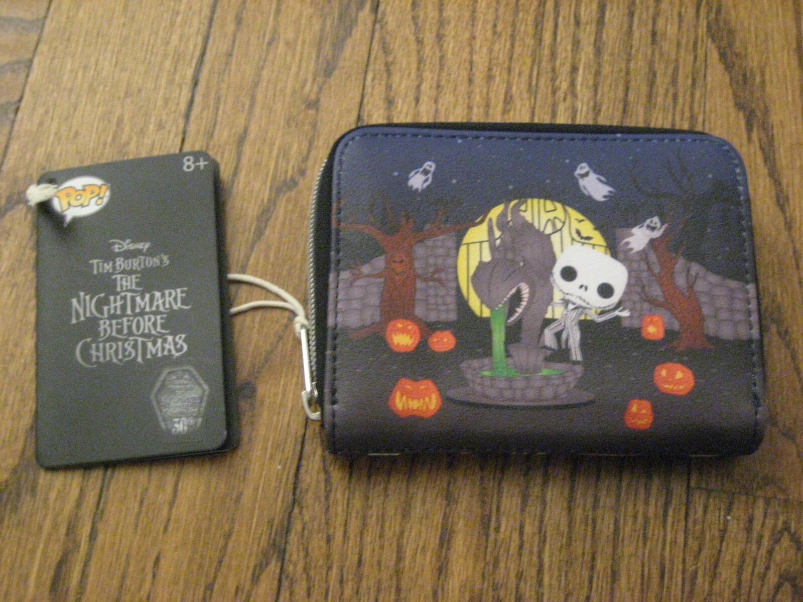 Loungefly POP Exclusive Night Before Christmas Jack Zip Around Wallet!