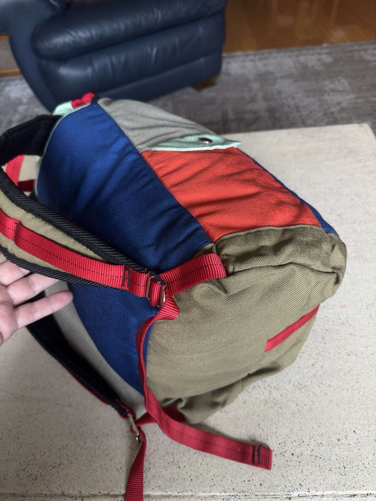 Epperson Mountaineering Large Climb Pack 19x12x6 Multi Color Block Made In USA