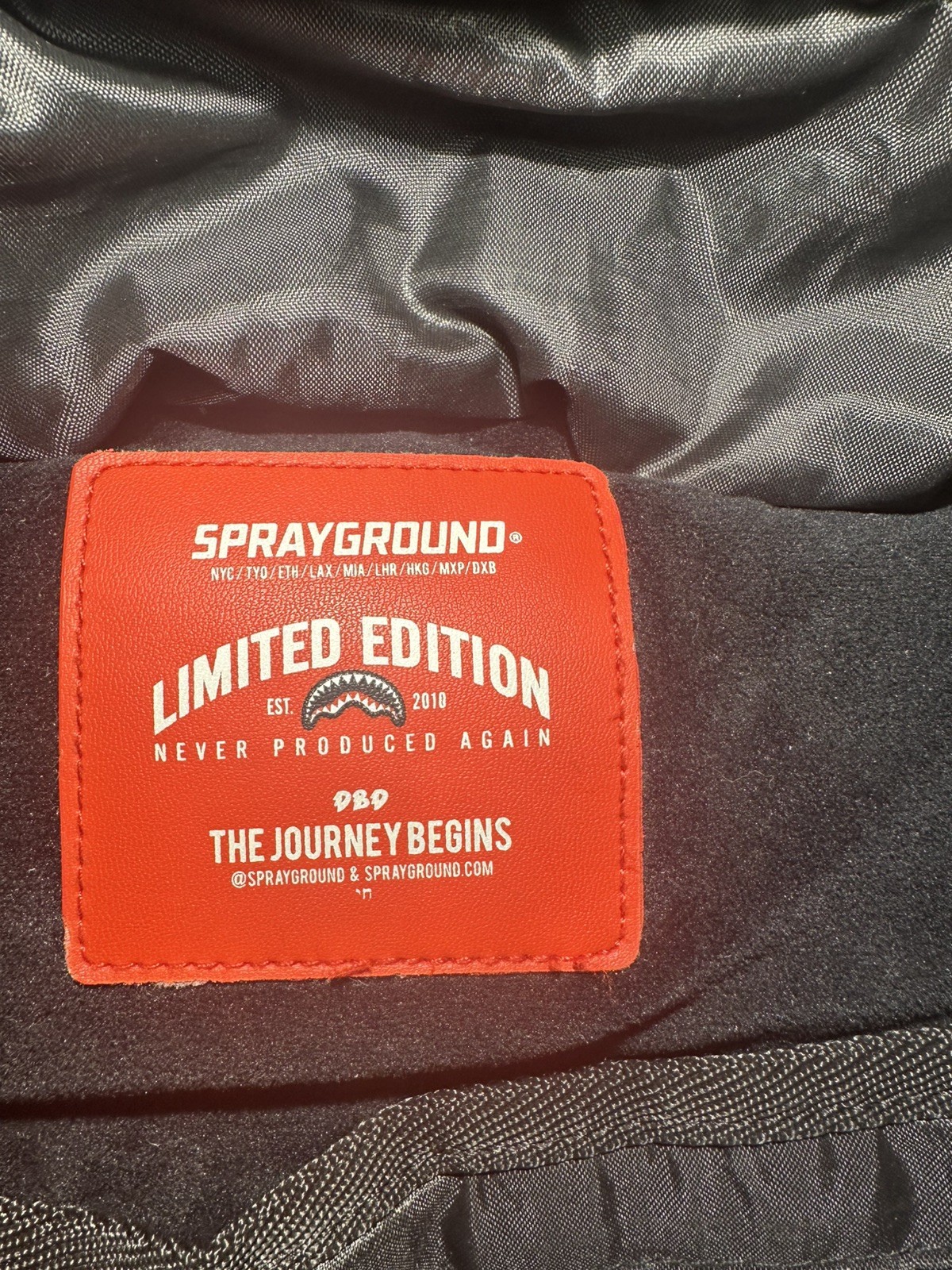 Sprayground IRIDESCENT QUILT BACKPACK