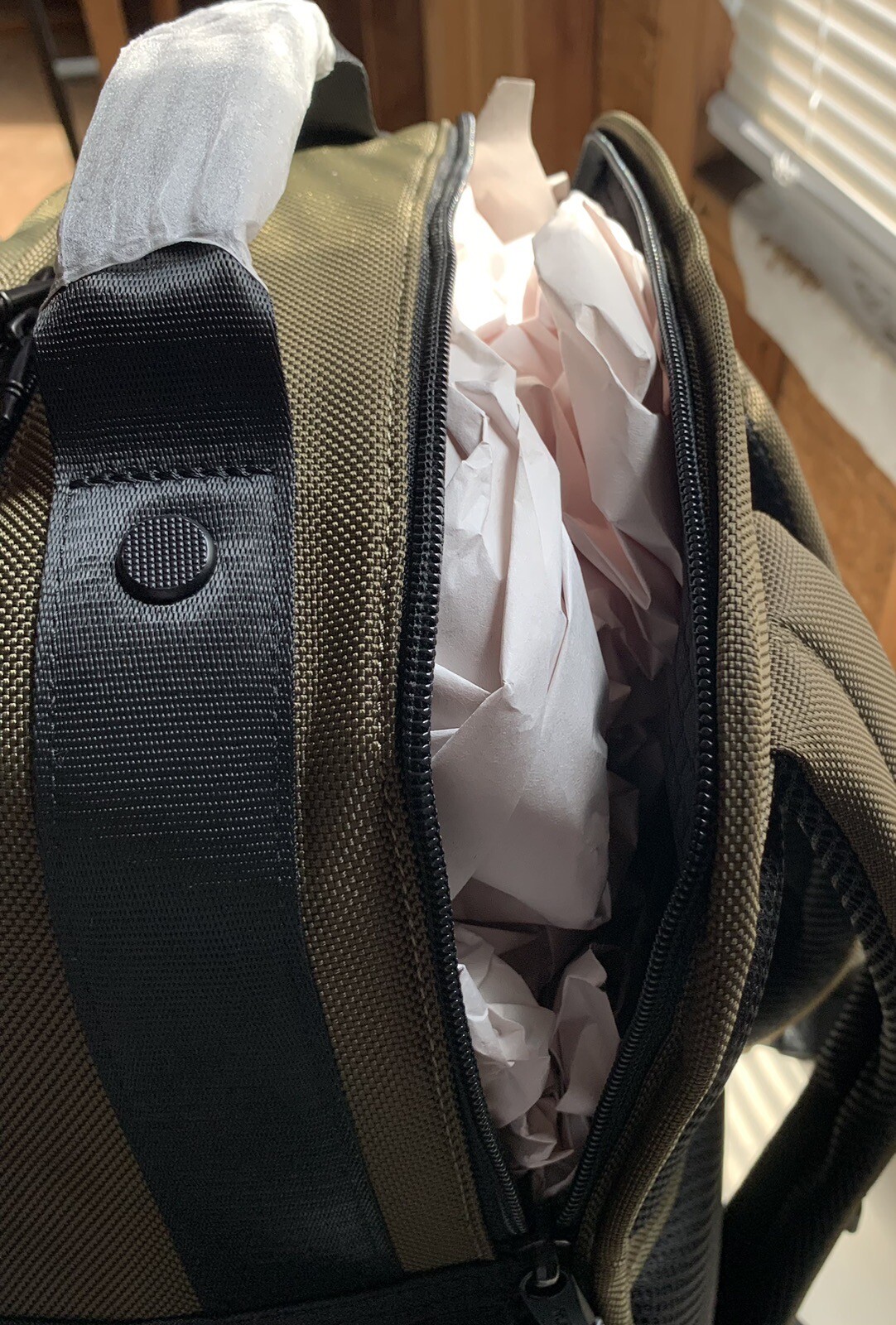 Tumi Alpha 3 Brief Backpack Olive Night 2603580-NWOT $625