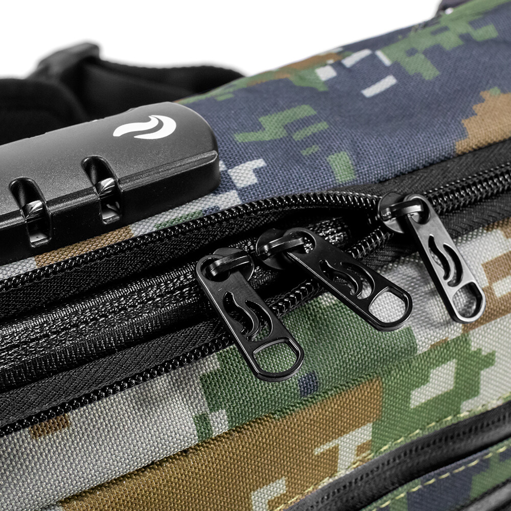 Skunk Sling Smell Proof Stash Bag 100% Smell Weather Proof Carbon Lining – Camo