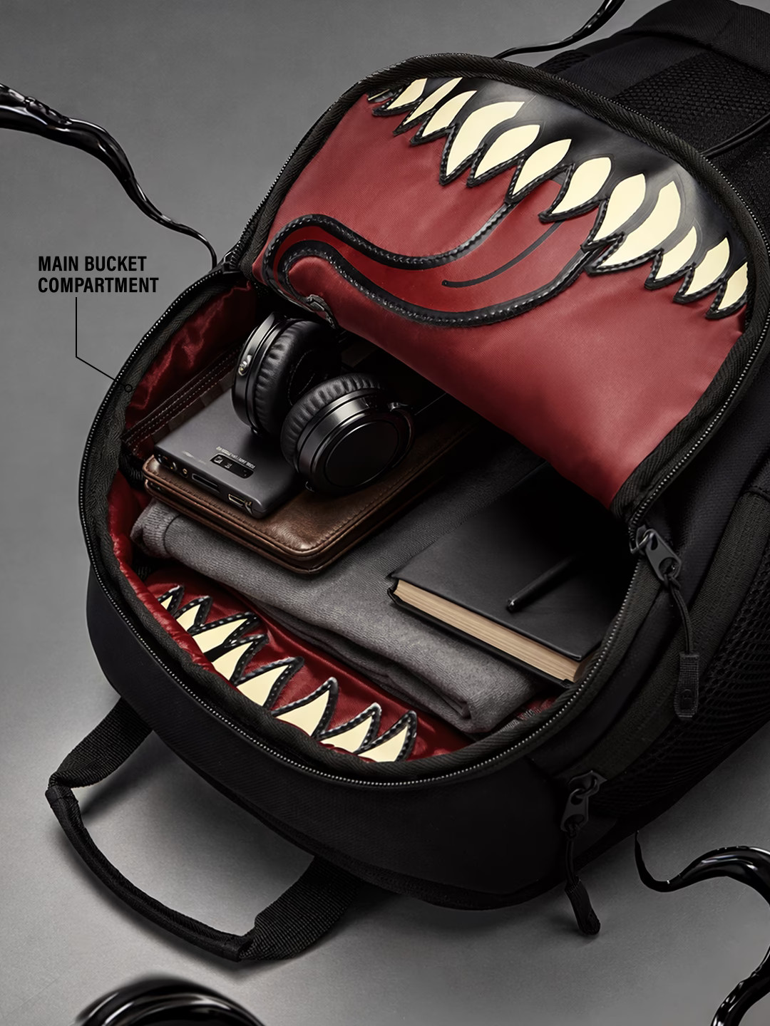 Venom Marvel Venom Lethal Spiderman Enemy Backpack Bag Limited Edition Black NWT
