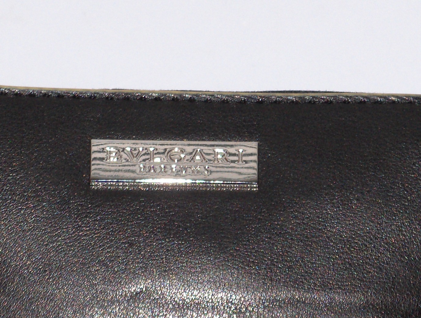 BVLGARI FRAGRANCES Unisex Zip Toiletry Shave Travel Kit Make up Bag, BLACK, New