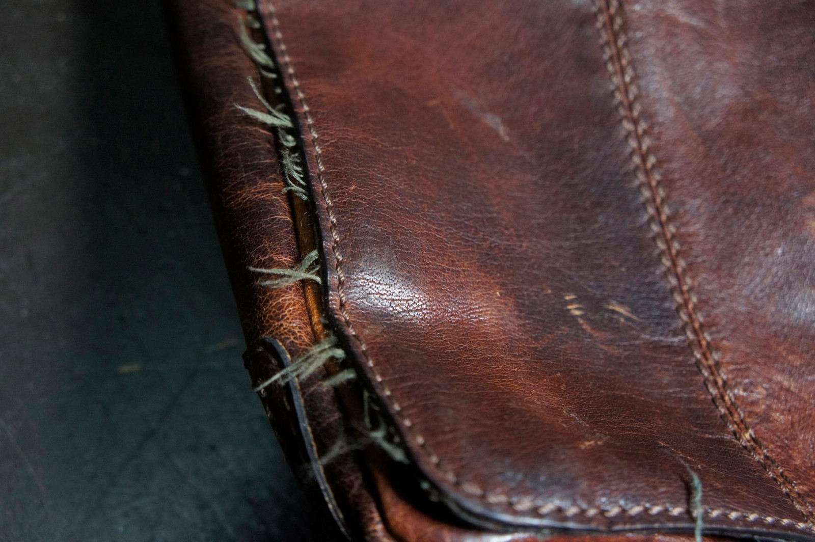 Vintage Leather Laptop Carry Style Messenger Satchel Bag Briefcase