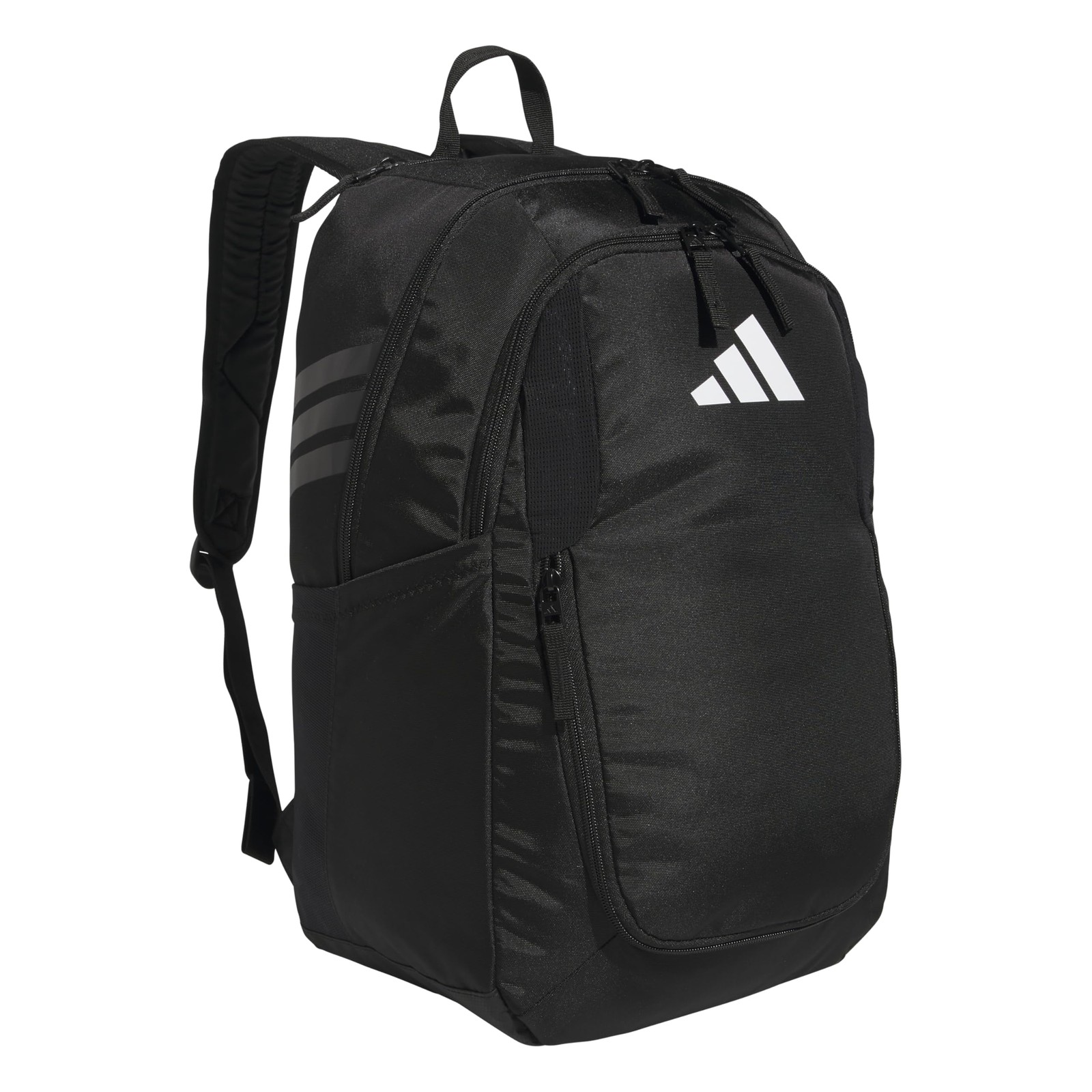 Adidas Black 4.0 Backpack Water Resistant With Multiple Zippered Pockets