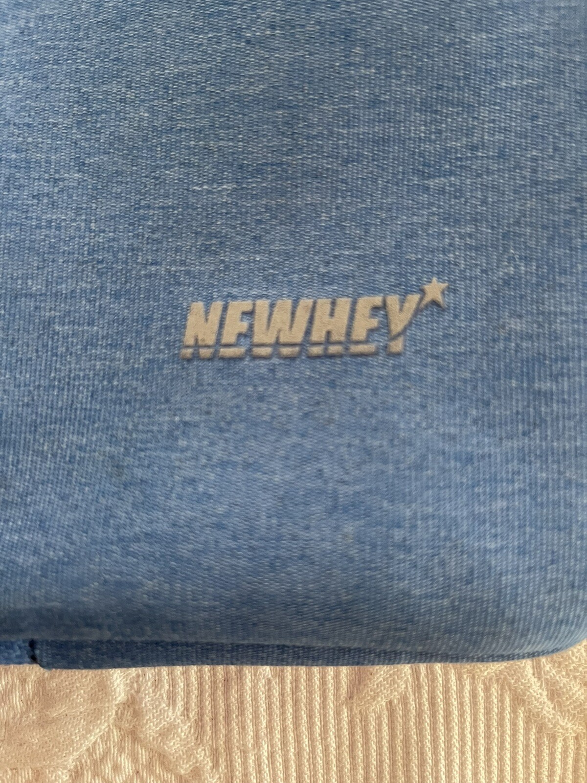 Newhey Tech Computer Laptop Bag Zip Close Front Zip Pocket Blue 16” Multiuse