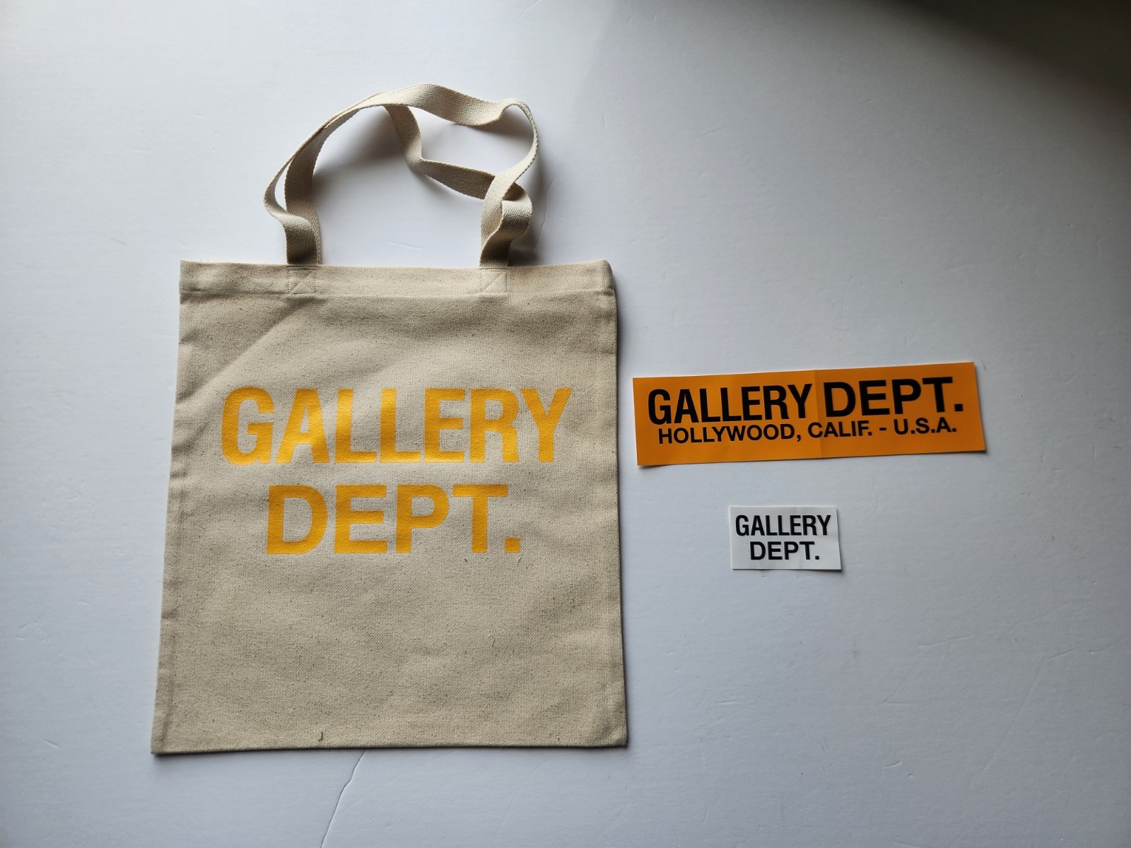 NEW Authentic Gallery Dept Tote Bag “Stop Being Racist!” And Stickers