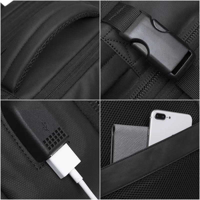BANGE Expandable Men’s Backpack 17.3 in Laptop Waterproof