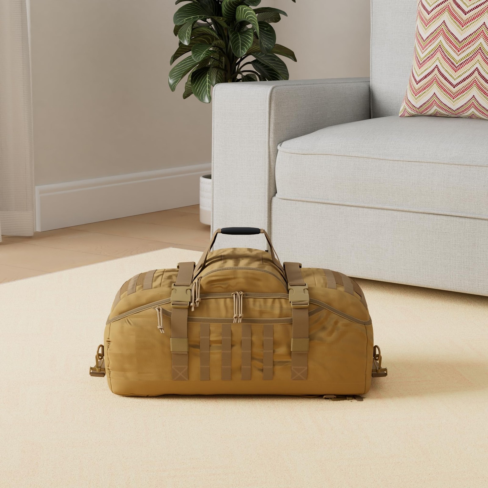 3-in-1 Gym Bag Duffle Bags Backpack – Travel Bag with Shoes Compartment