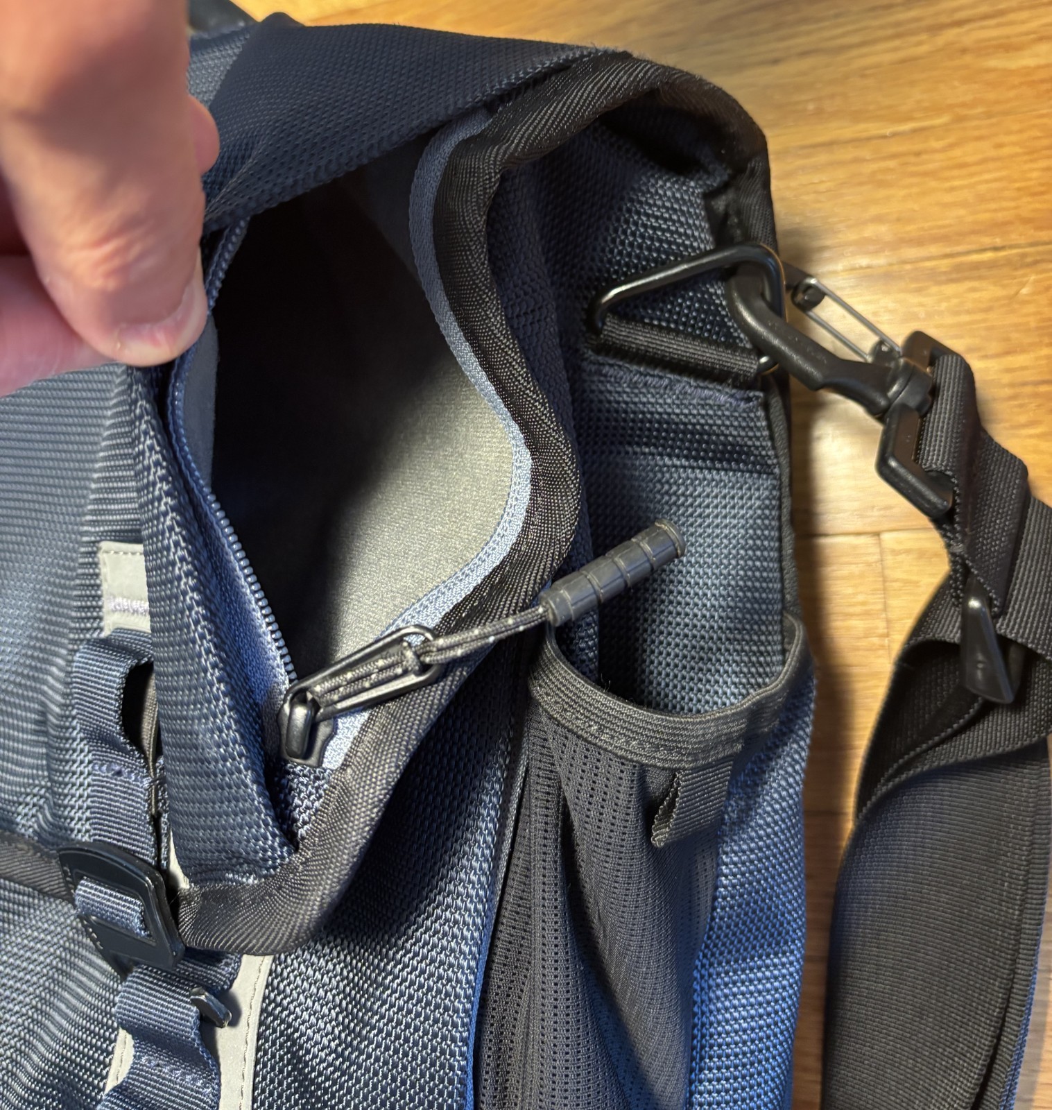 2015 Premium Travel Tier Timbuk2 Command TSA-Friendly Messenger Bag Medium Blue