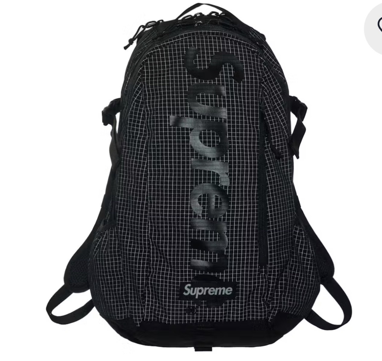 Supreme Backpack SS24 3M Reflective SS24 Box Logo School Travel Bag