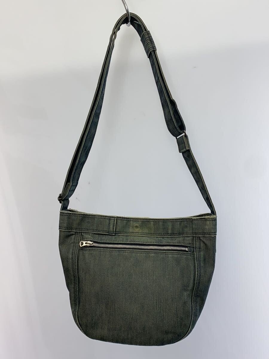 Authentic Porter Indigo Shoulder Bag 14cm Depth 25cm Height 33.5cm Width