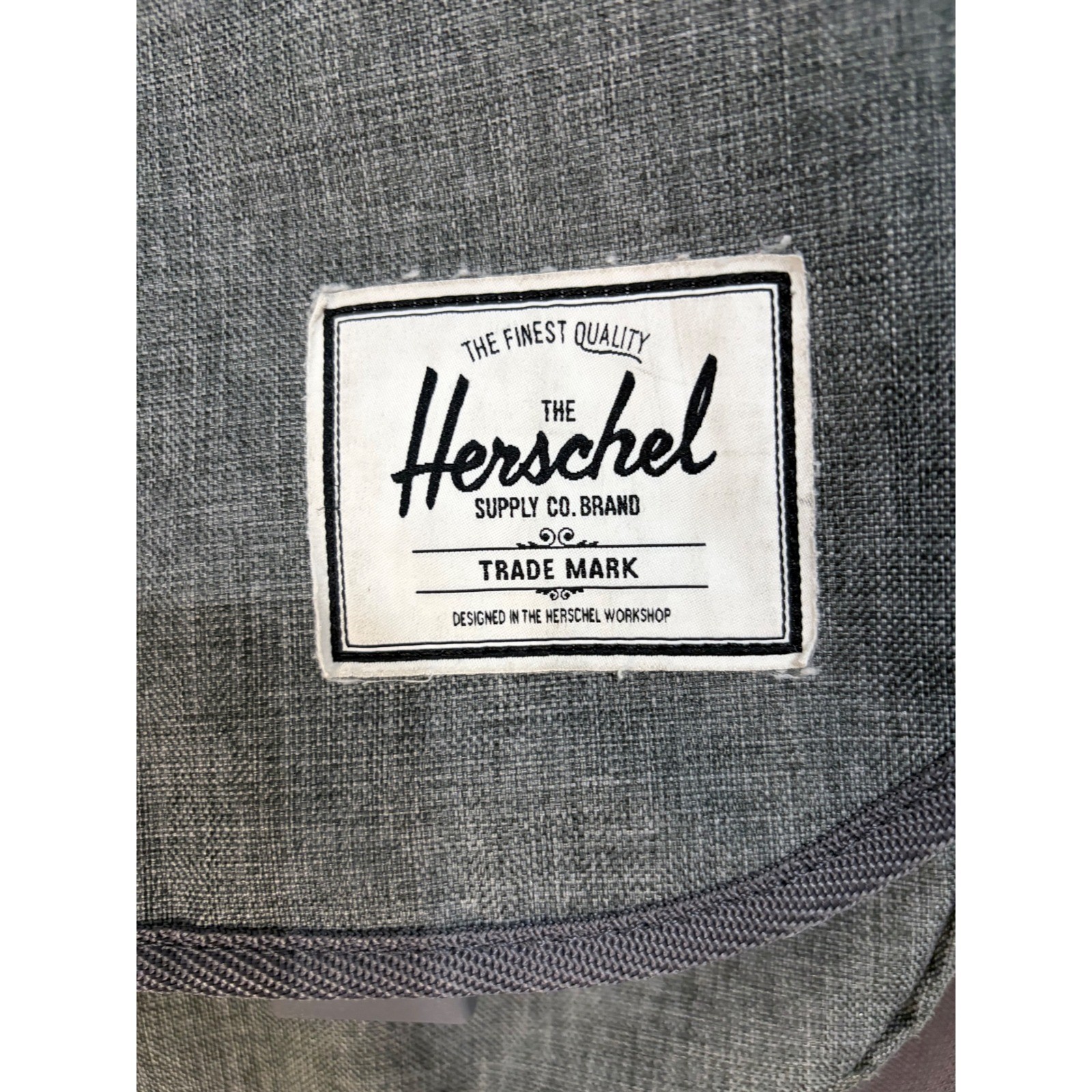 Herschel Supply Co Messenger Grey Heather Crossbody Laptop Satchel Shoulder Bag