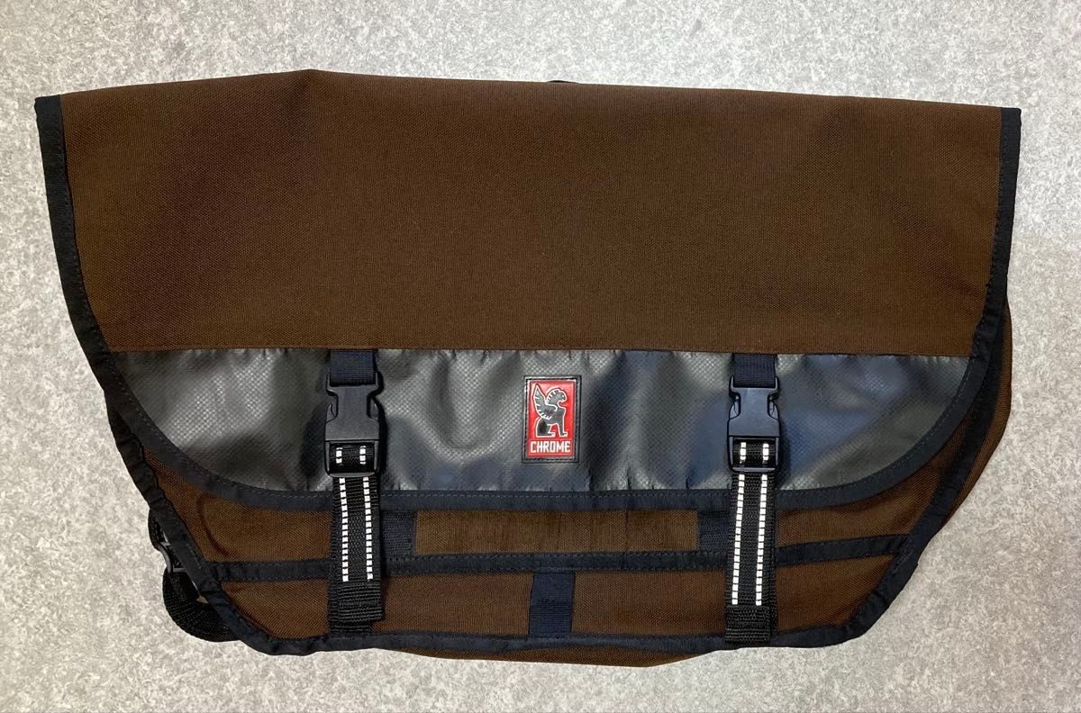 CHROME Citizen Messenger Shoulder Cycling Bag Brown Used