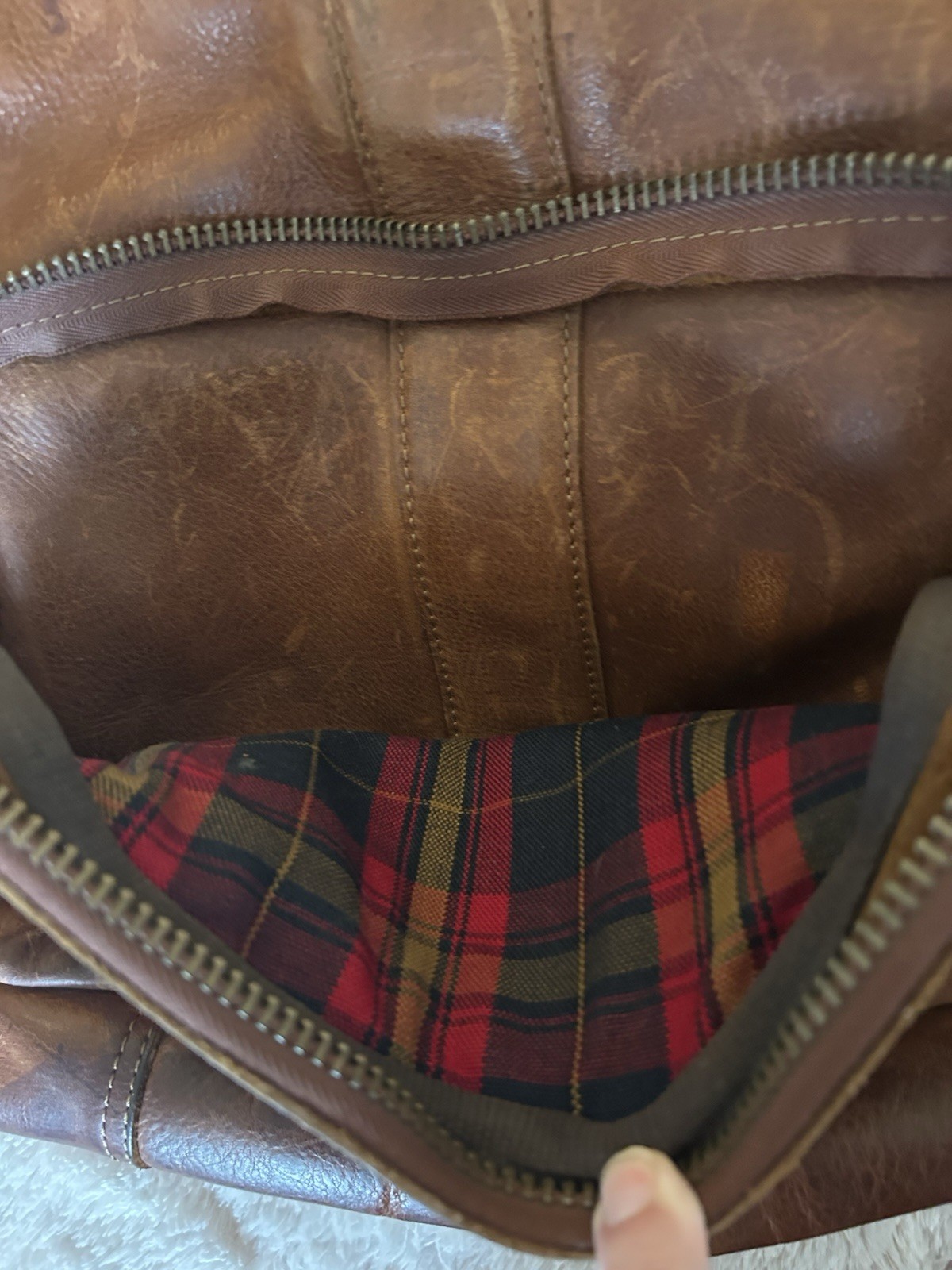 Will Leather Goods Tan Full Grain Leather Backpack Luxury Utility Mexico $350