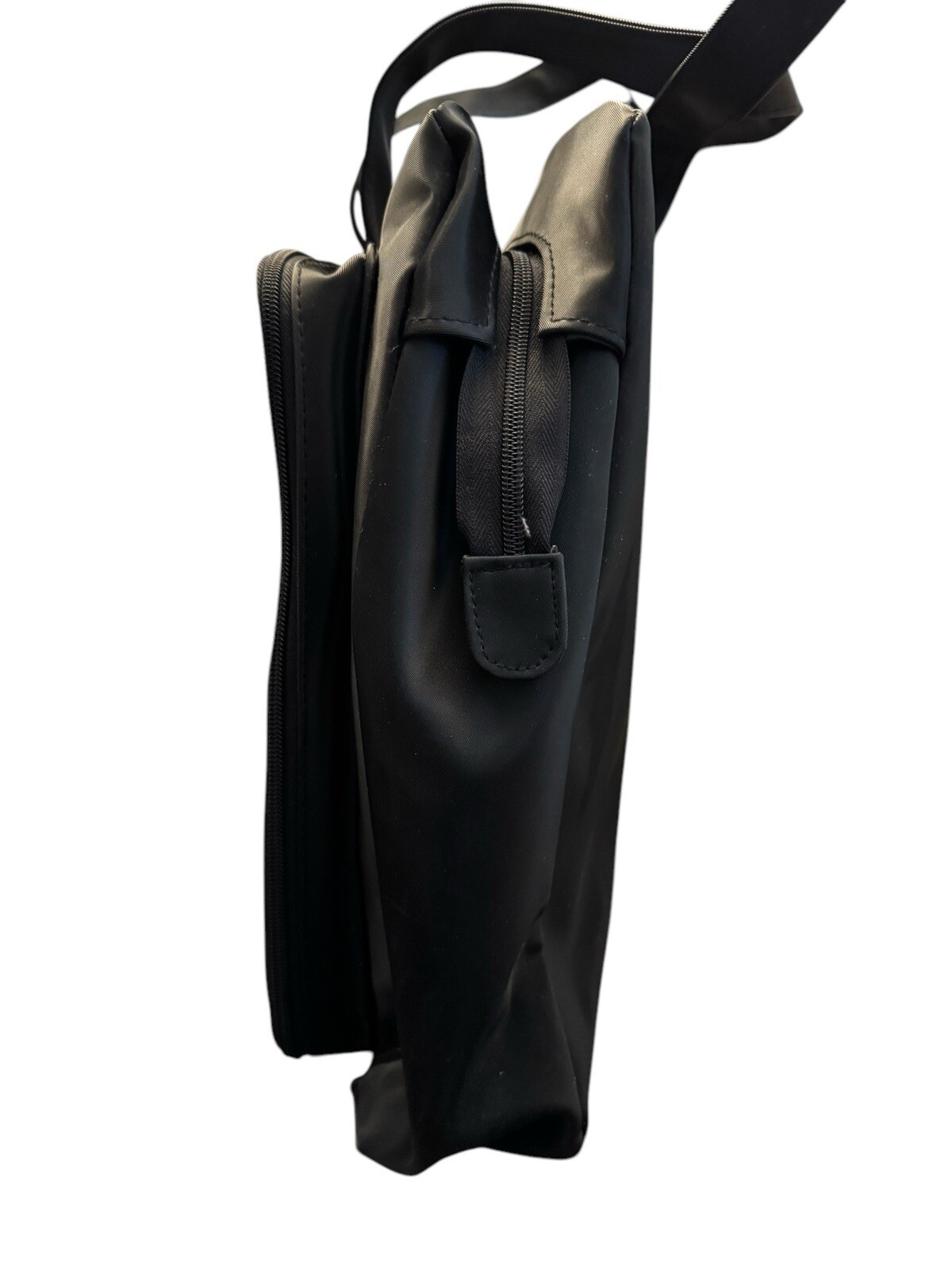 Kenneth Cole Reaction Attache Messenger Brief Black With Diddy Bag ￼