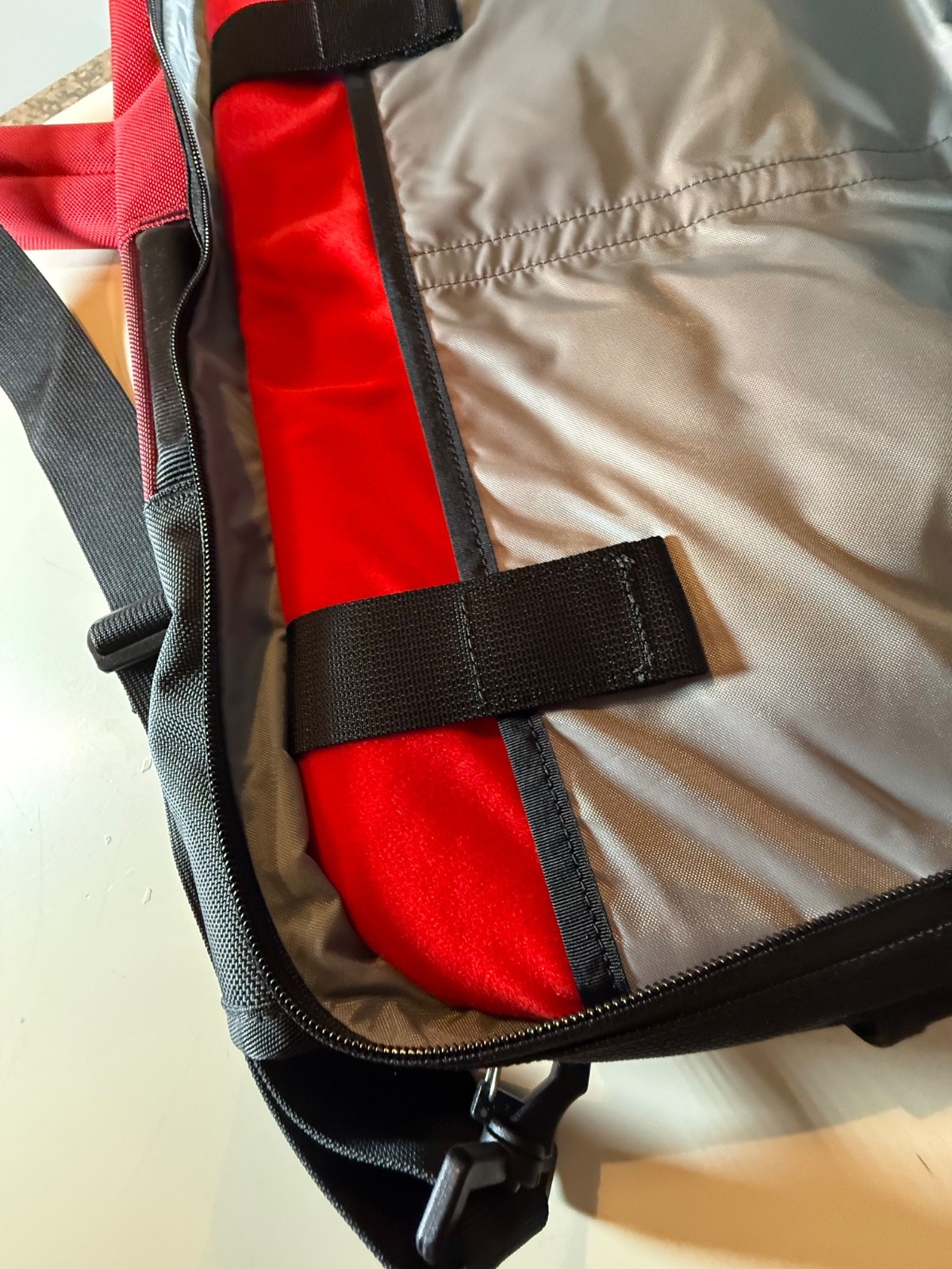 Timbuk2 Messenger Bag, Red/Maroon/Black