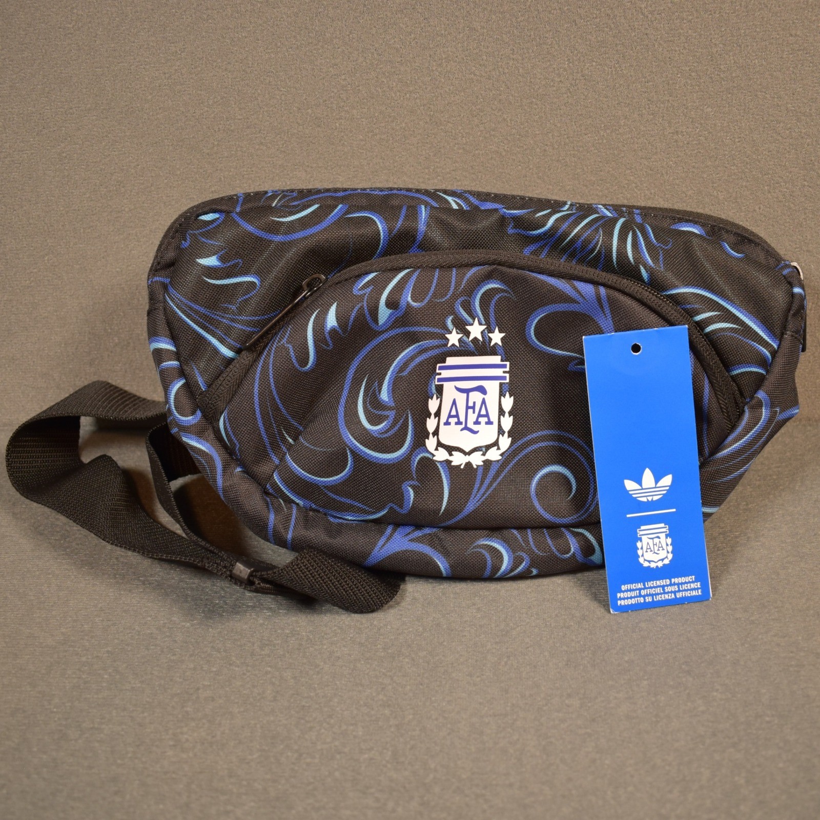 Adidas Argentina 26 Waist Bag Blue White Black Fanny Pack NWT