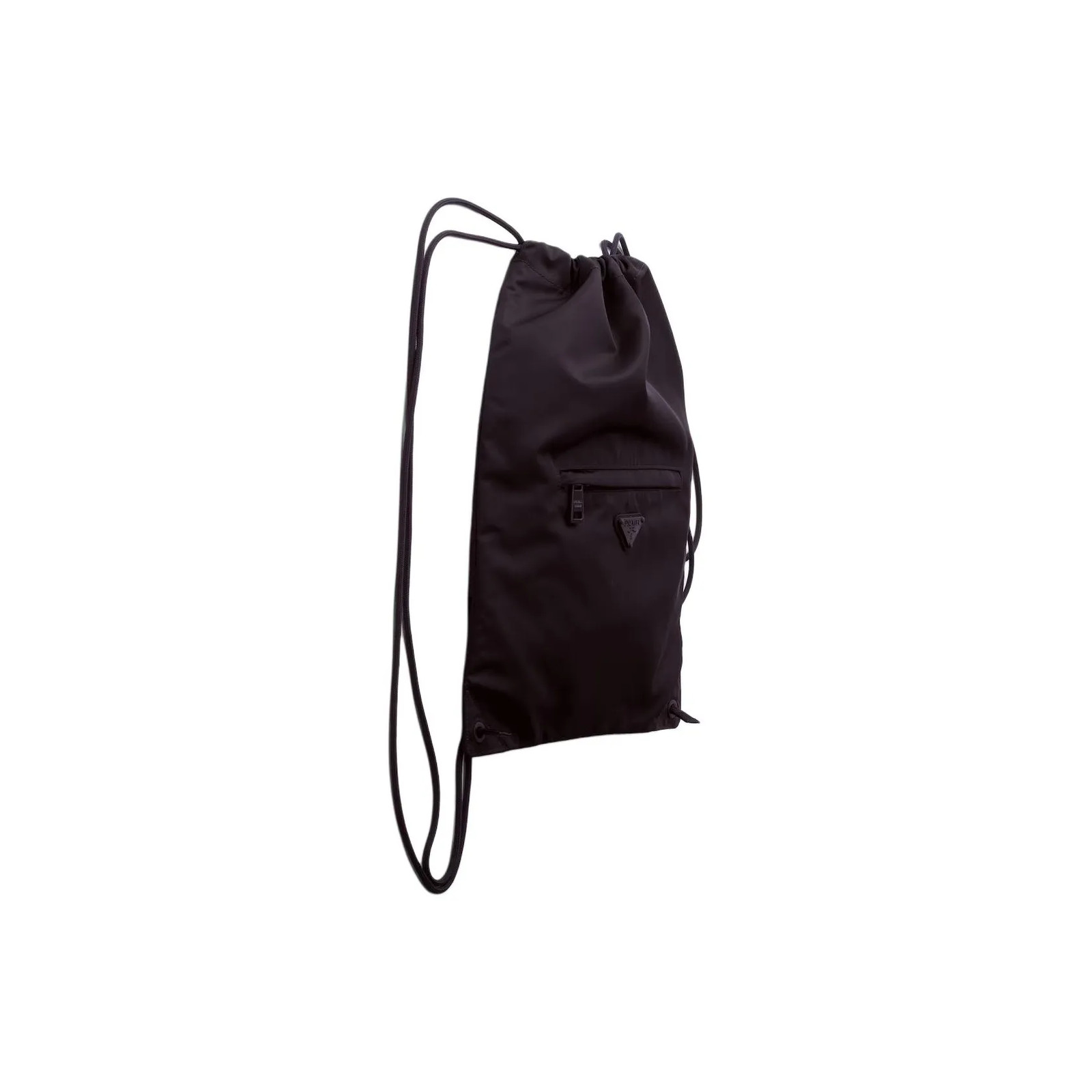 PRADA Re-Nylon Backpack in Black 13.4*16.9 in