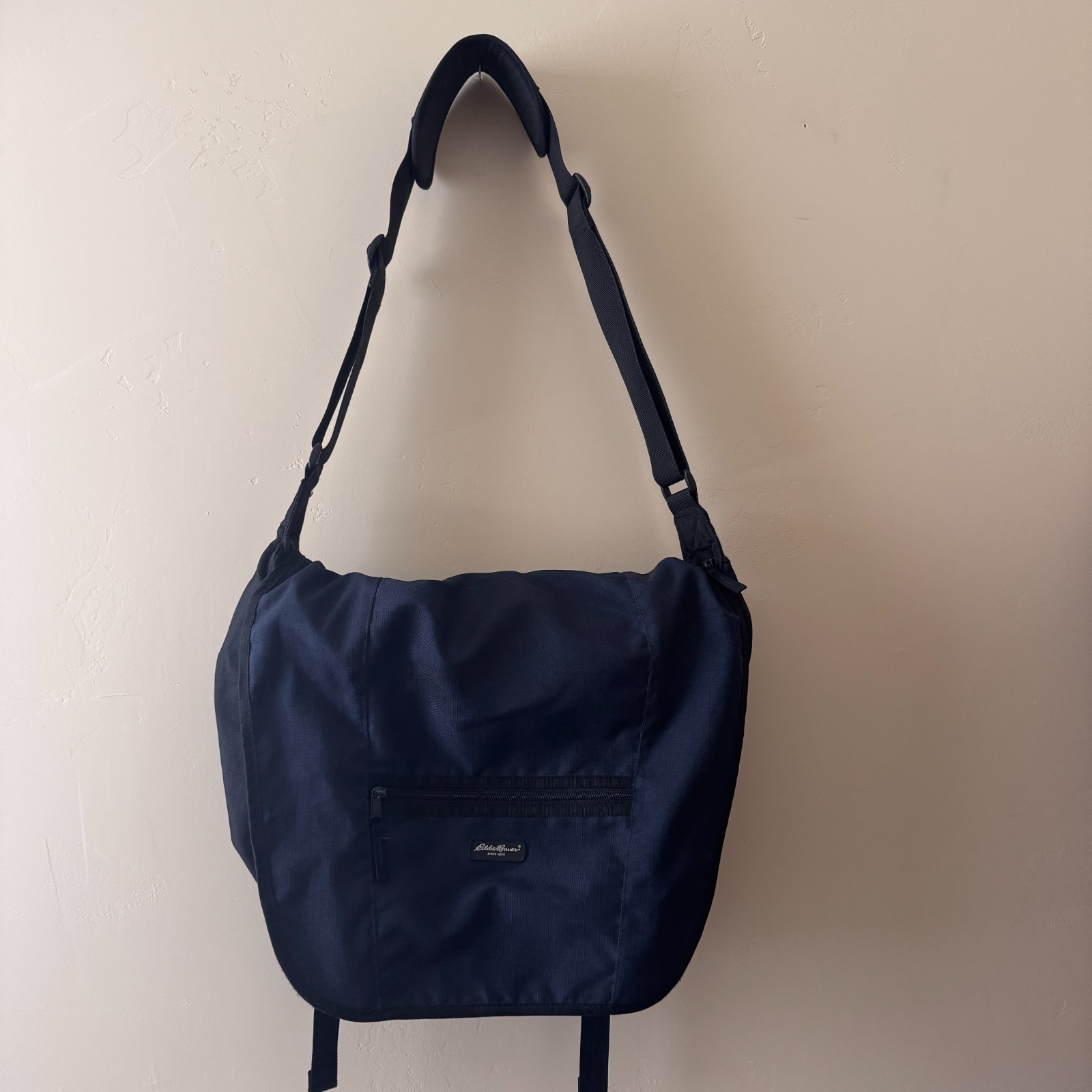 Messenger Laptop Bag, Eddie Bauer, Blue Black