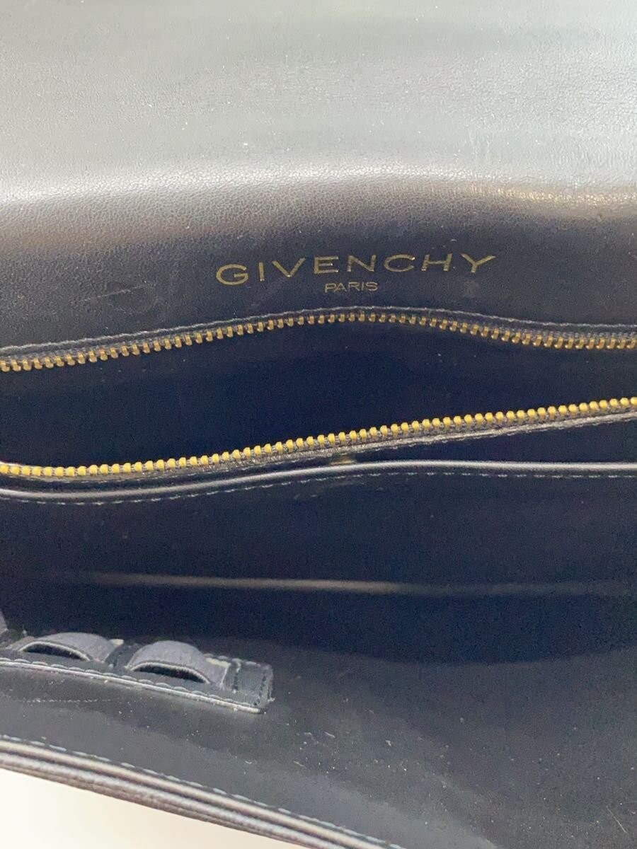 GIVENCHY Leather Second Bag in Black