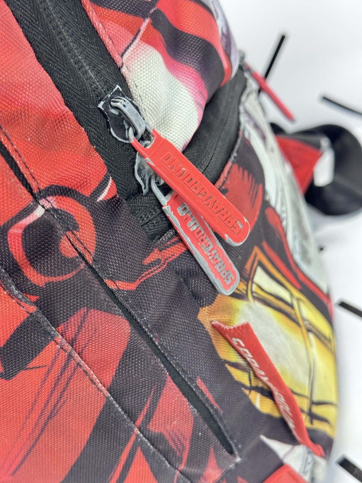 Rare 2015 SPRAYGROUND Iron Man Raining Money Marvel Backpack