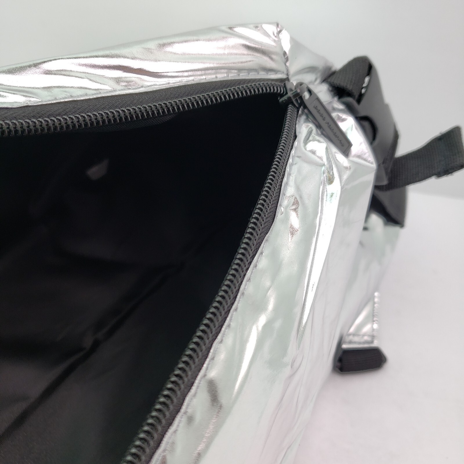 Paco Rabanne MB-84 WV846-0422 Silver Single Strap Phantom Backpack