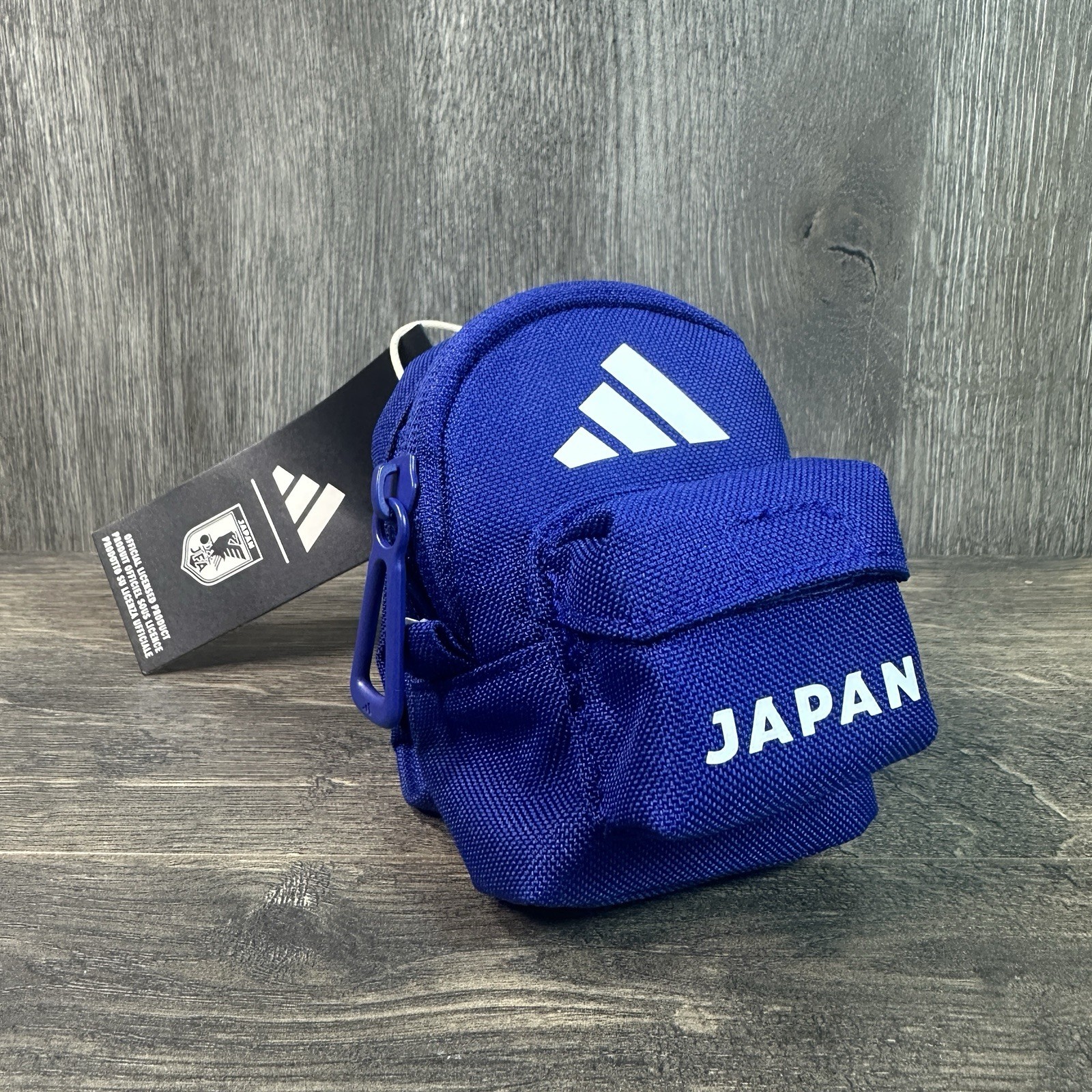 Adidas Japan 26 World Cup Packable Bag Mini Backpack Keychain with Tote KC0757